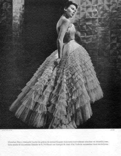 dior crinoline dress 1948 cecil beaton|1948 christian dior evening dress.